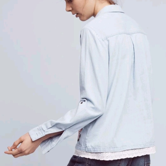 Anthropologie Holding Horses Isle Button Down - Picture 2 of 8